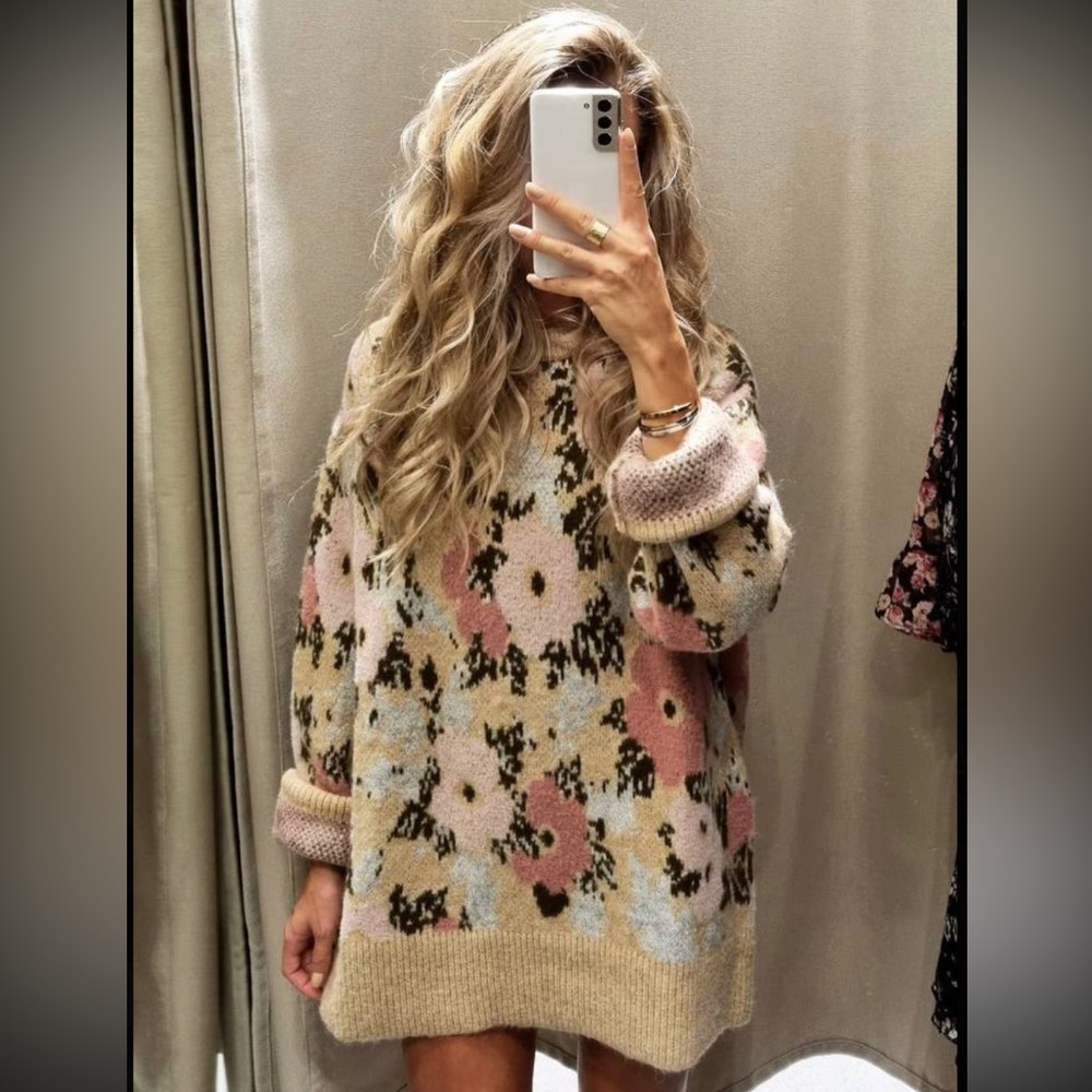 chunky zara pinterest famous sweater